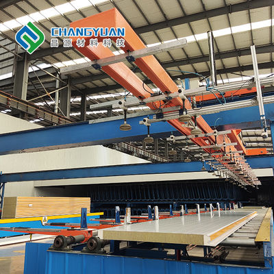 qualité  Shandongchangyuan PU Sandwich Wall Panel Soundproof Various Color usine