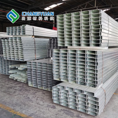 Contenu en acier formé à froid 40-275g de zinc de sections de construction de profil à parois minces d'acier