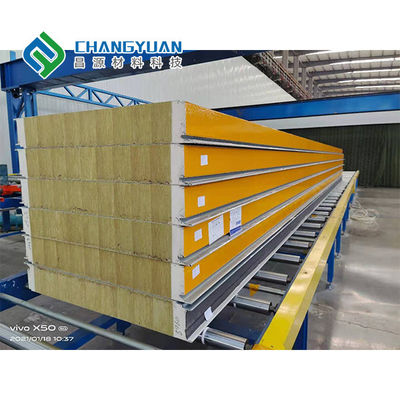 Panneaux de mur décoratifs de polyuréthane de sandwich deux couches légères