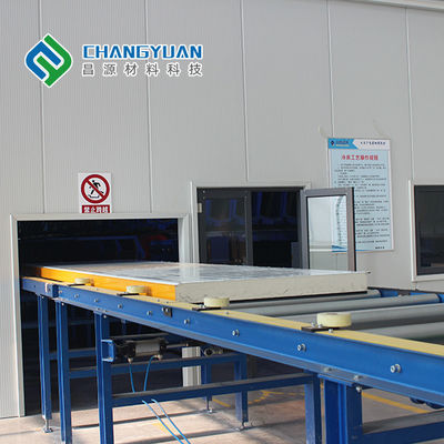 Isolation thermique légère de panneaux sandwich en polyuréthane de 50 mm