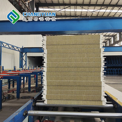 Couleur insonorisée de panneau de mur de sandwich à unité centrale de Shandongchangyuan diverse