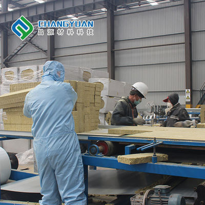 Panneau de mur de Cleanroom de Rhésus de 98% 50mm 75mm 100mm pour des Divisions de murs