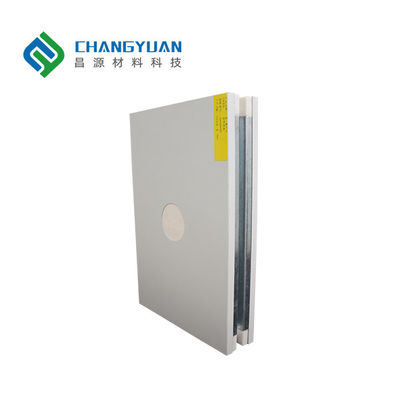 panneau de mur ignifuge de Cleanroom avec les vis/installation adhésive