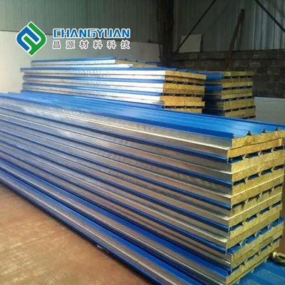 Feuille sandwich 50mm-200mm pour toiture surface PVC/SMP/PVF