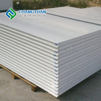 Feuille sandwich 50mm-200mm pour toiture surface PVC/SMP/PVF