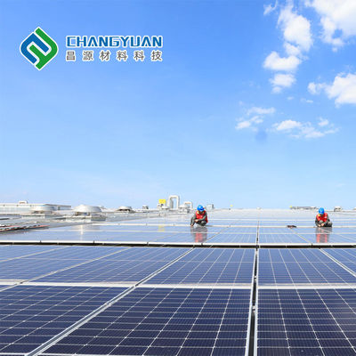 Panneau photovoltaïque personnalisable d'unité centrale couvrant le métal léger