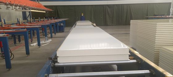Panneau en PU de stockage à froid avec couleur et traitement de surface personnalisables