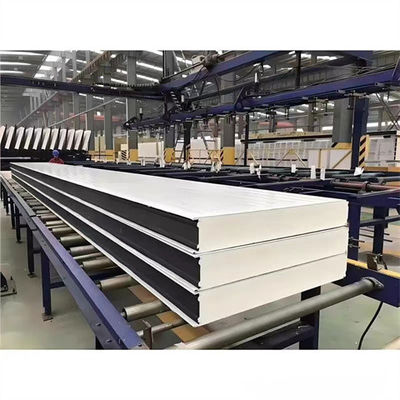 Panneau en PU de chambre froide en polyuréthane personnalisable Traitement de surface imperméable