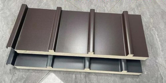 Panneau de toit sandwich durable avec panneaux muraux de grande longueur personnalisés