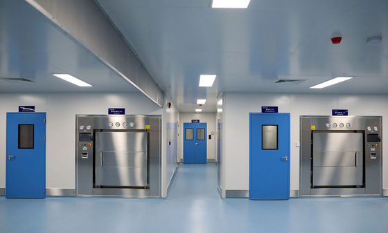 Panneaux muraux modulaires de salle blanche personnalisables d'épaisseurs différentes