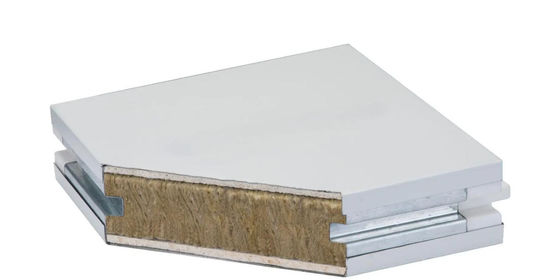 50/75/100 mm Panneaux de salle blanche modulaires de classe A Isolation ignifuge