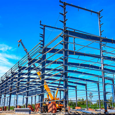 Profil d'acier de structure standard BS galvanisé pour la conception et la construction de structures