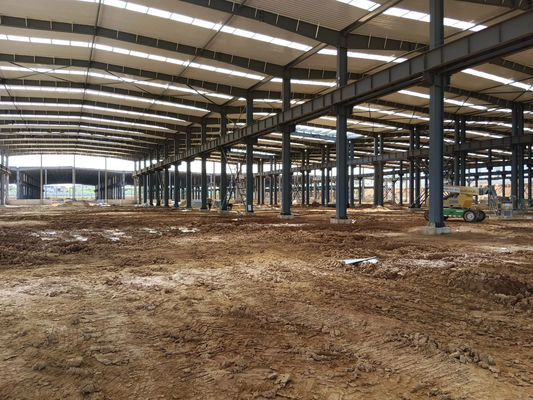 Profil d'acier structural en argent approuvé par la norme GB pour la construction de bâtiments