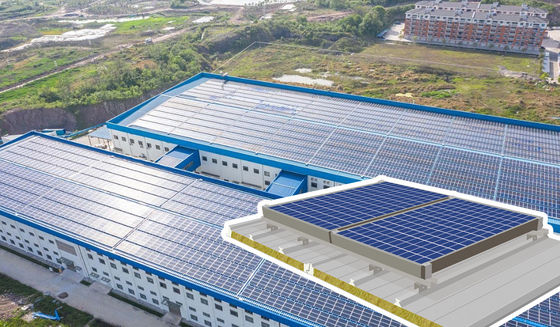 Panneau de toit photovoltaïque personnalisable ignifuge et adapté à vos besoins