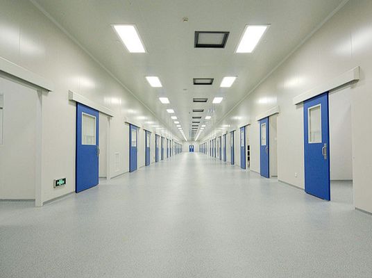 Panneau de salle blanche à l'épreuve de la poussière et antistatique en panneau EPS avec une surface lisse et une structure fine pour les cloisons murales de la salle blanche