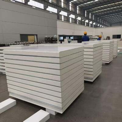 Panneau de sandwich à l'épreuve du feu pour salle blanche à isolation acoustique avec épaisseur personnalisable pour les environnements à haute propreté