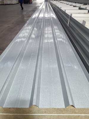 Panneaux sandwich en laine de roche revêtements muraux de salle blanche panneaux muraux modulaires de salle blanche