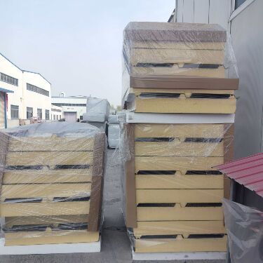 Panneaux de polyuréthane isolés, panneau isolé pu, panneau sandwich pu, panneau sandwich pu, panneau sandwich décoratif pu