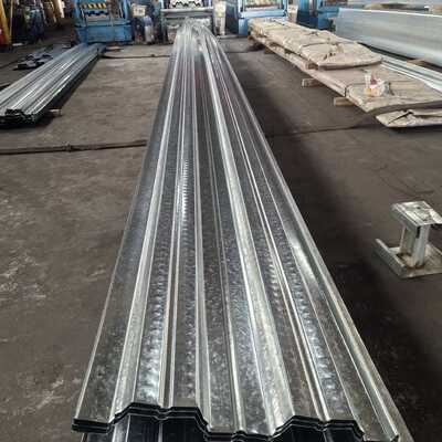 Customizable up to 12 Meters Corrugated Metal Decking with High Corrosion Resistance and 500 Kg/m² Load Capacity