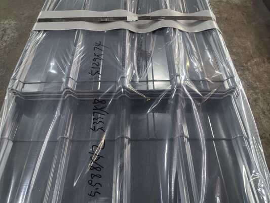 Customizable Colors Corrugated Metal Decking with High Corrosion Resistance and Load Capacity Up To 500 Kg/m²